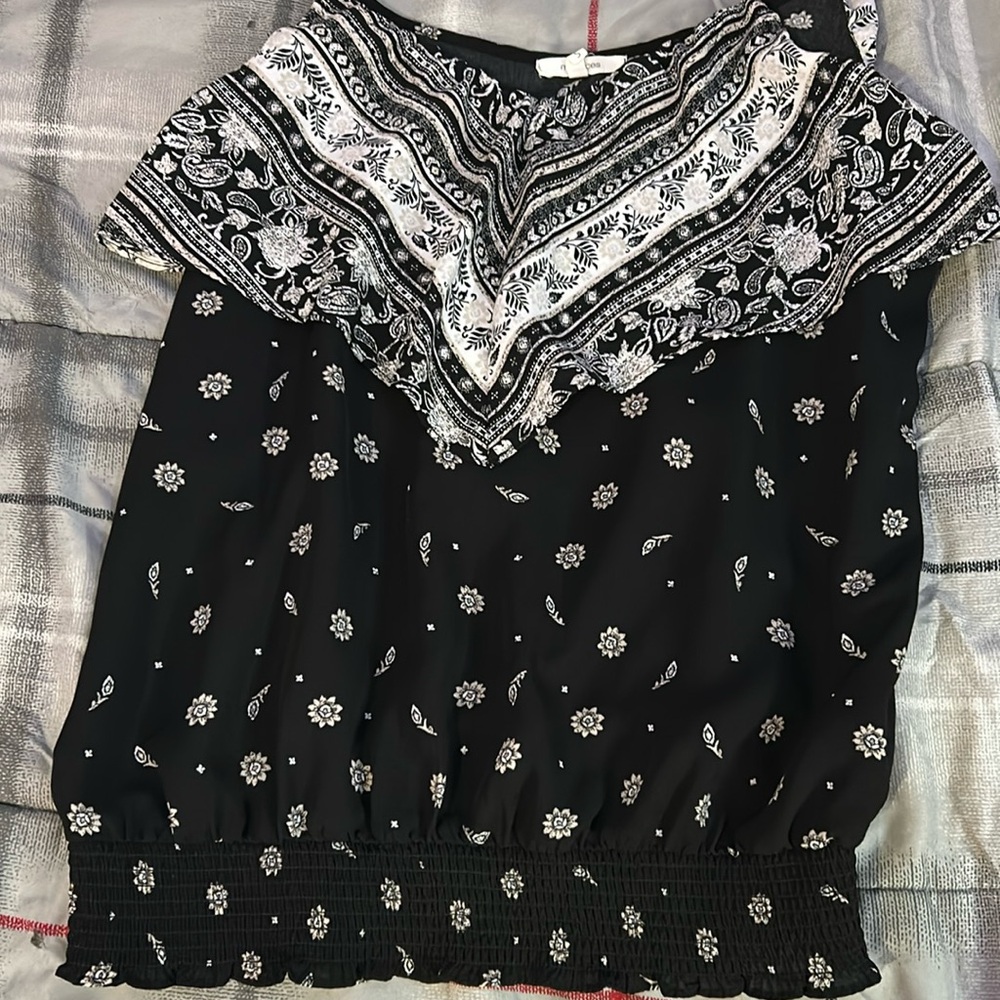 Pretty frilly tank top